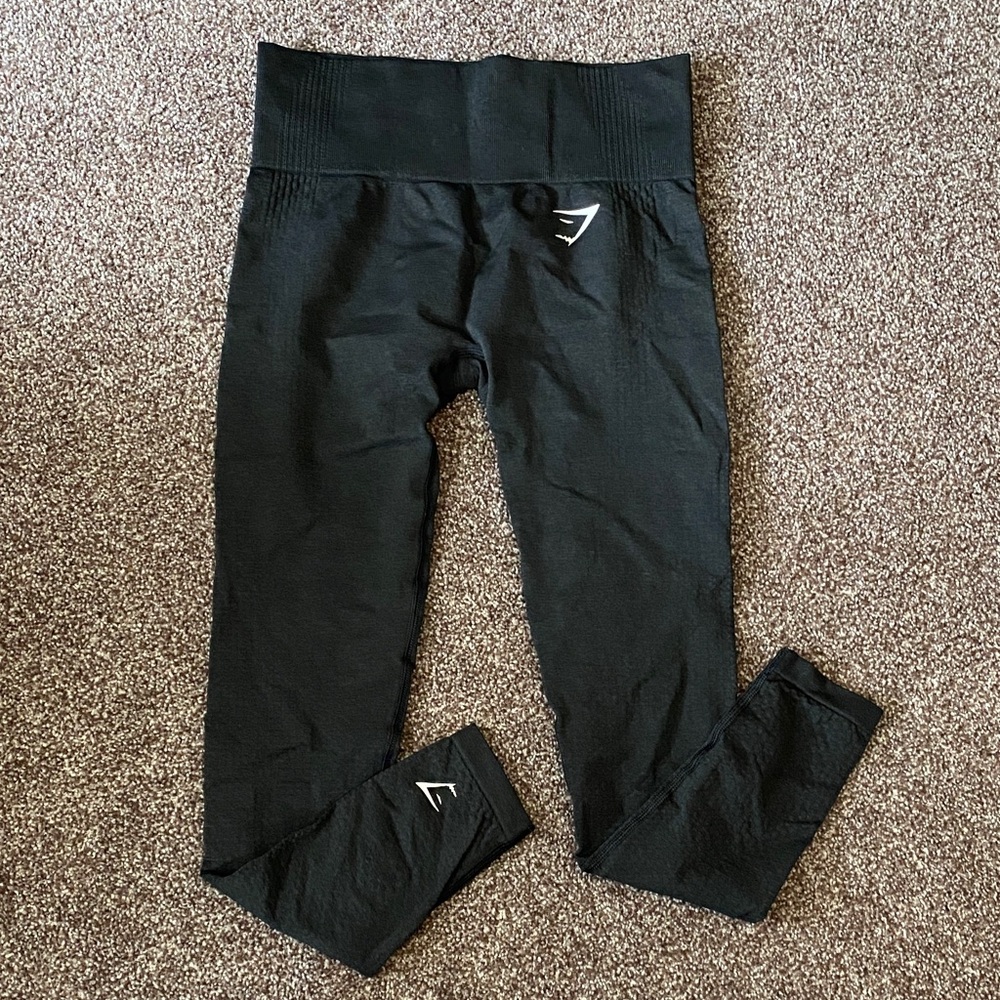 Gymshark Vital Seamless Leggings Black size small